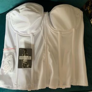 David’s Bridal Bustier 36DD